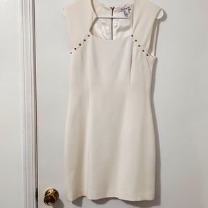 Forever 21 Studded Mini Dress White